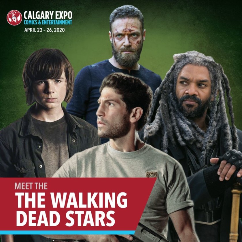 Walking Dead’s Jon Bernthal, Khary Payton, Ross Marquand, and Chandler Riggs