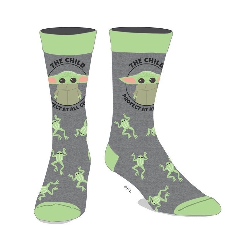 Mandalorian The Child Socks - Protect At All Costs