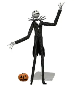 Nightmare Before Christmas - Jack Skellington NECA Figure with Pumpkin 9” Articulated Figure