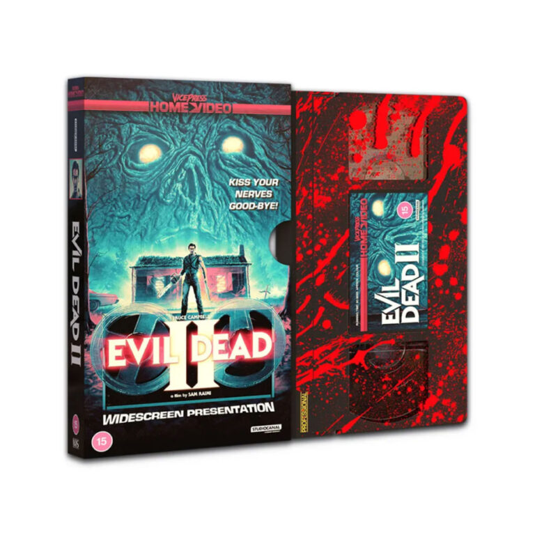 Evil Dead 2 VHS Unleashes Nostalgia with Limited Edition VHS Release: A Collector’s Dream